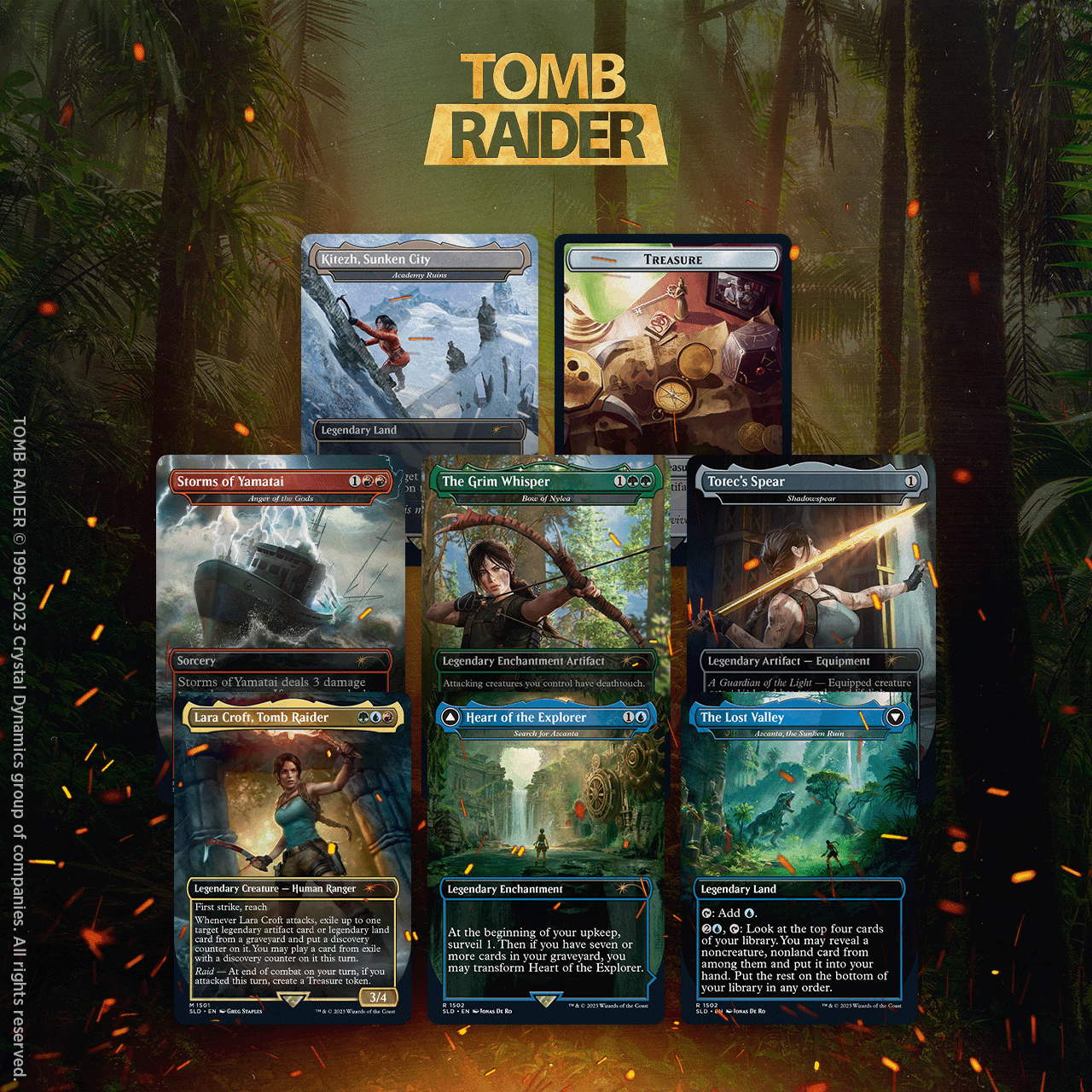 Secret Lair Drop Secret Lair x Tomb Raider