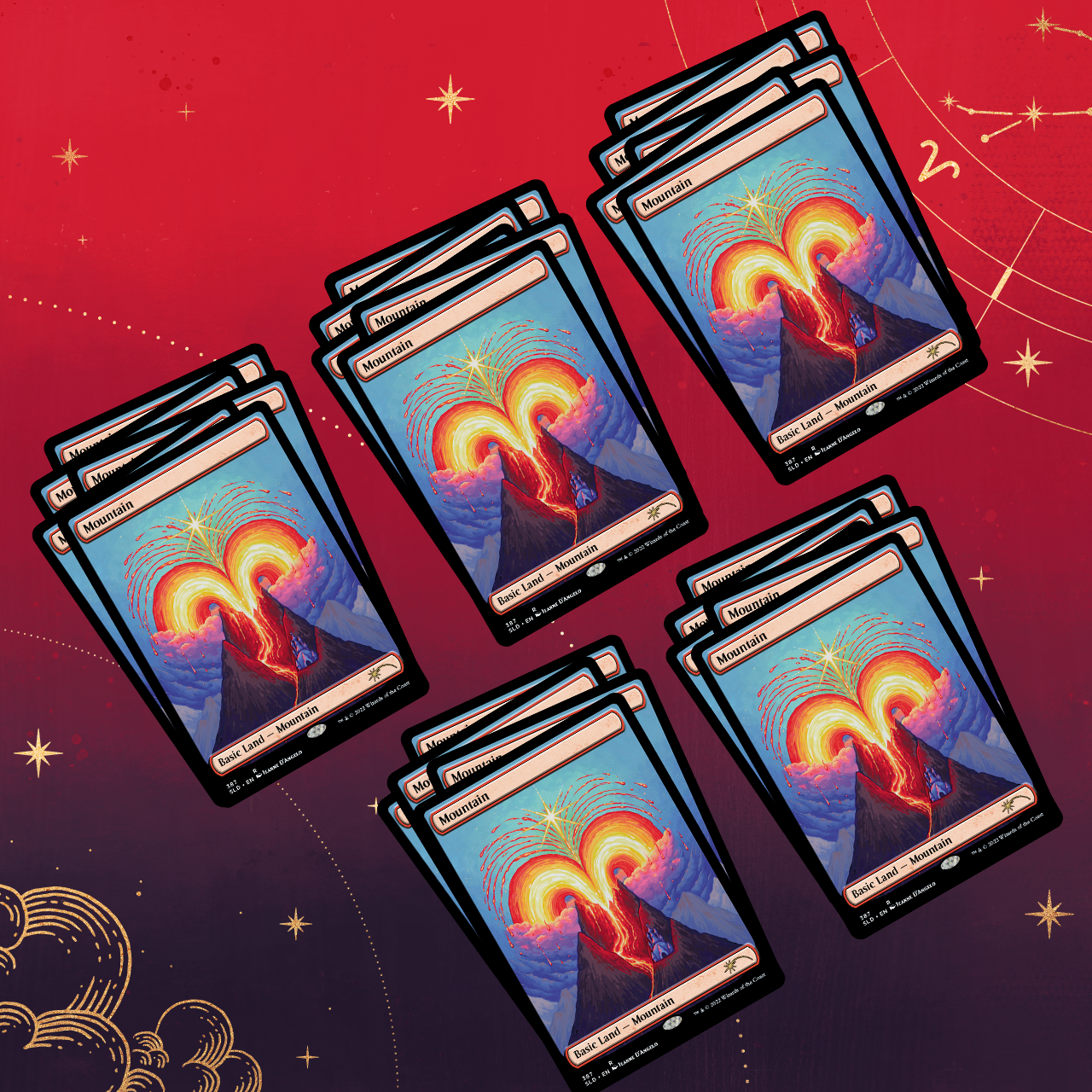 Secret Lair Bundle Astrology Lands Aries