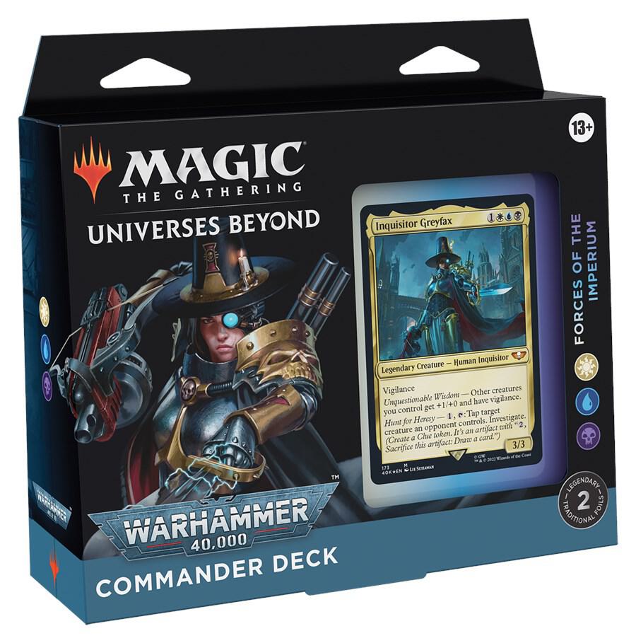 Warhammer 40000 Commander Deck Forces of the Imperium