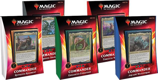 Commander 2020 Commander Decks Set of 5