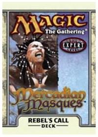 Mercadian Masques Theme Deck Rebels Call