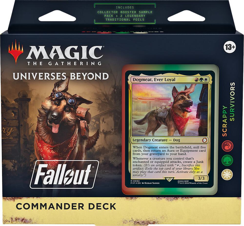 Fallout Commander Deck Scrappy Survivors