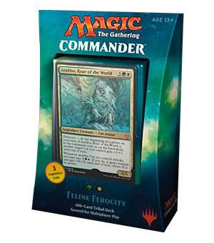 Commander 2017 Commander Deck Feline Ferocity
