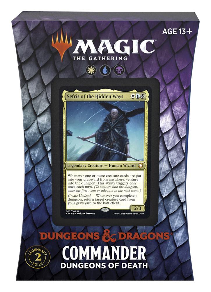 Adventures in the Forgotten Realms Commander Deck Dungeons of Death