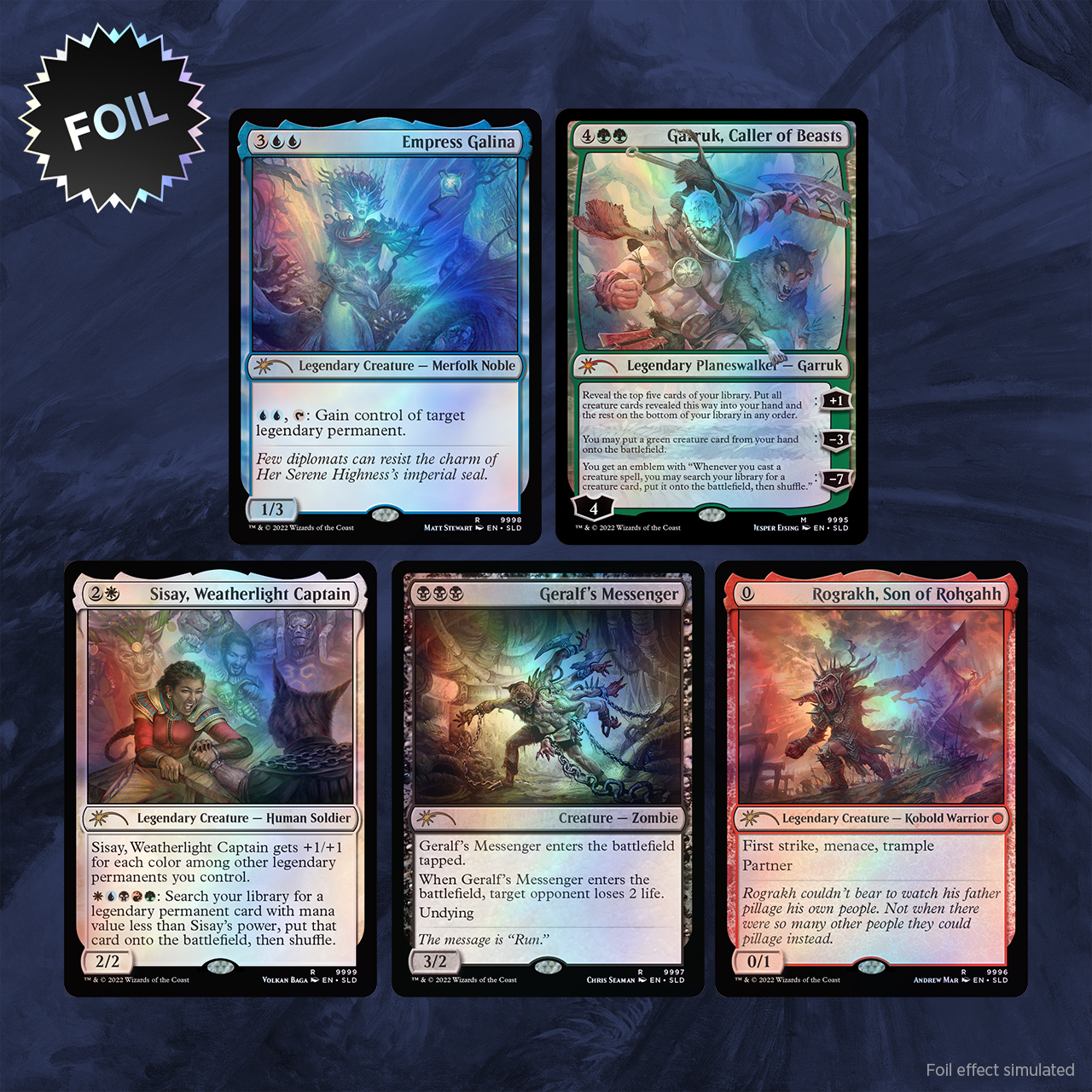 Secret Lair Drop Finally Left Handed Magic Cards Foil
