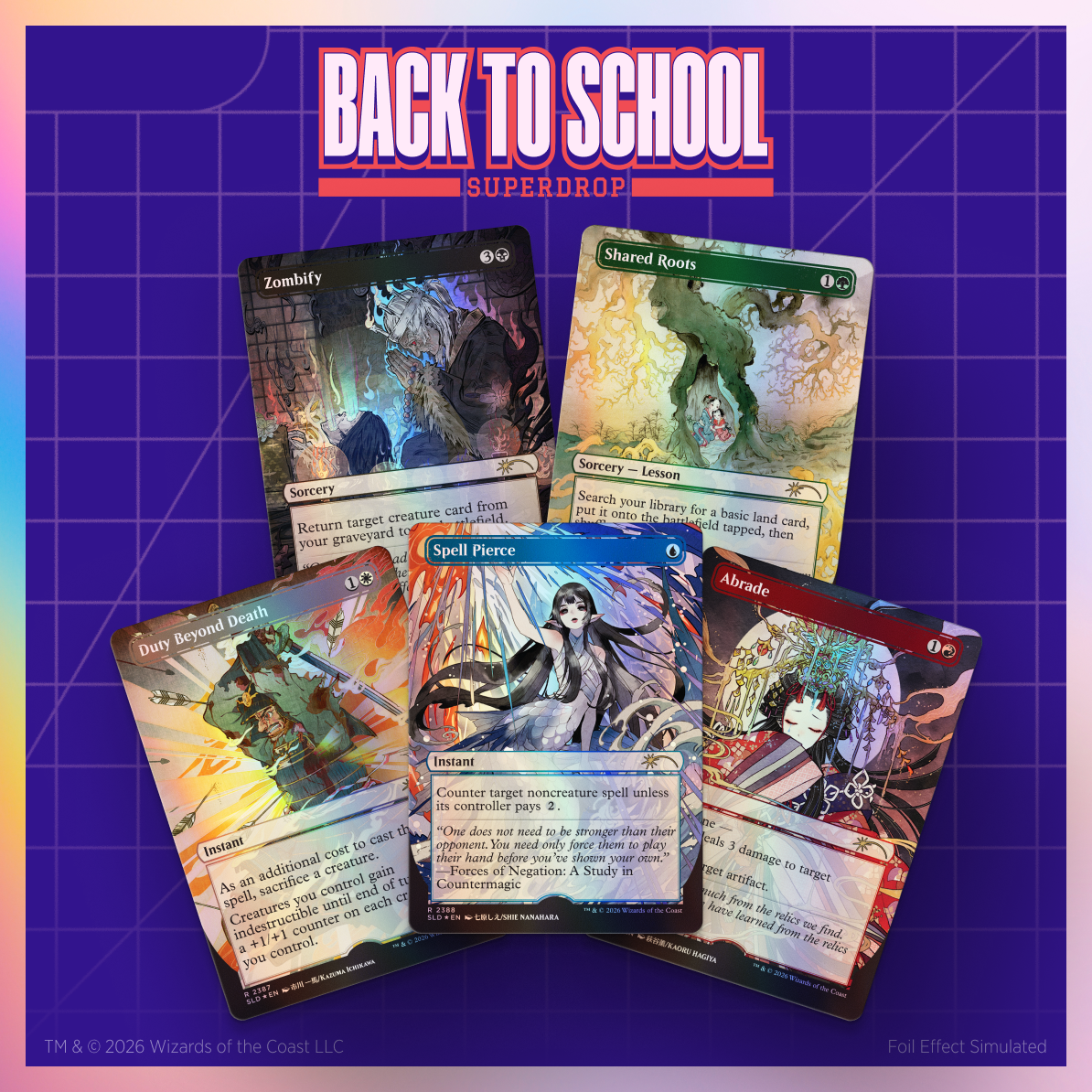 Secret Lair Drop Return to Mystical Archive Foil