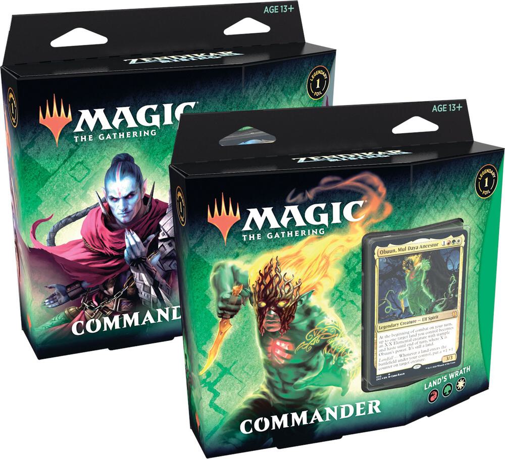 Zendikar Rising Commander Decks Set of 2