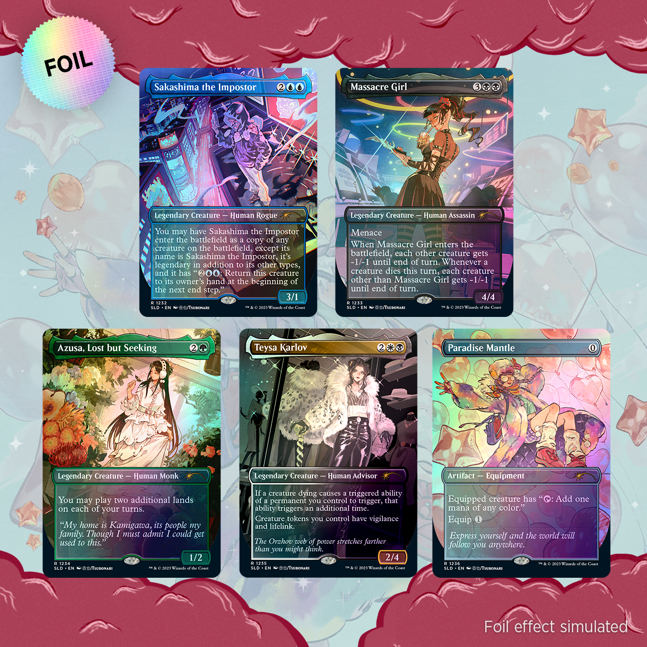 Secret Lair Drop City Styles Foil