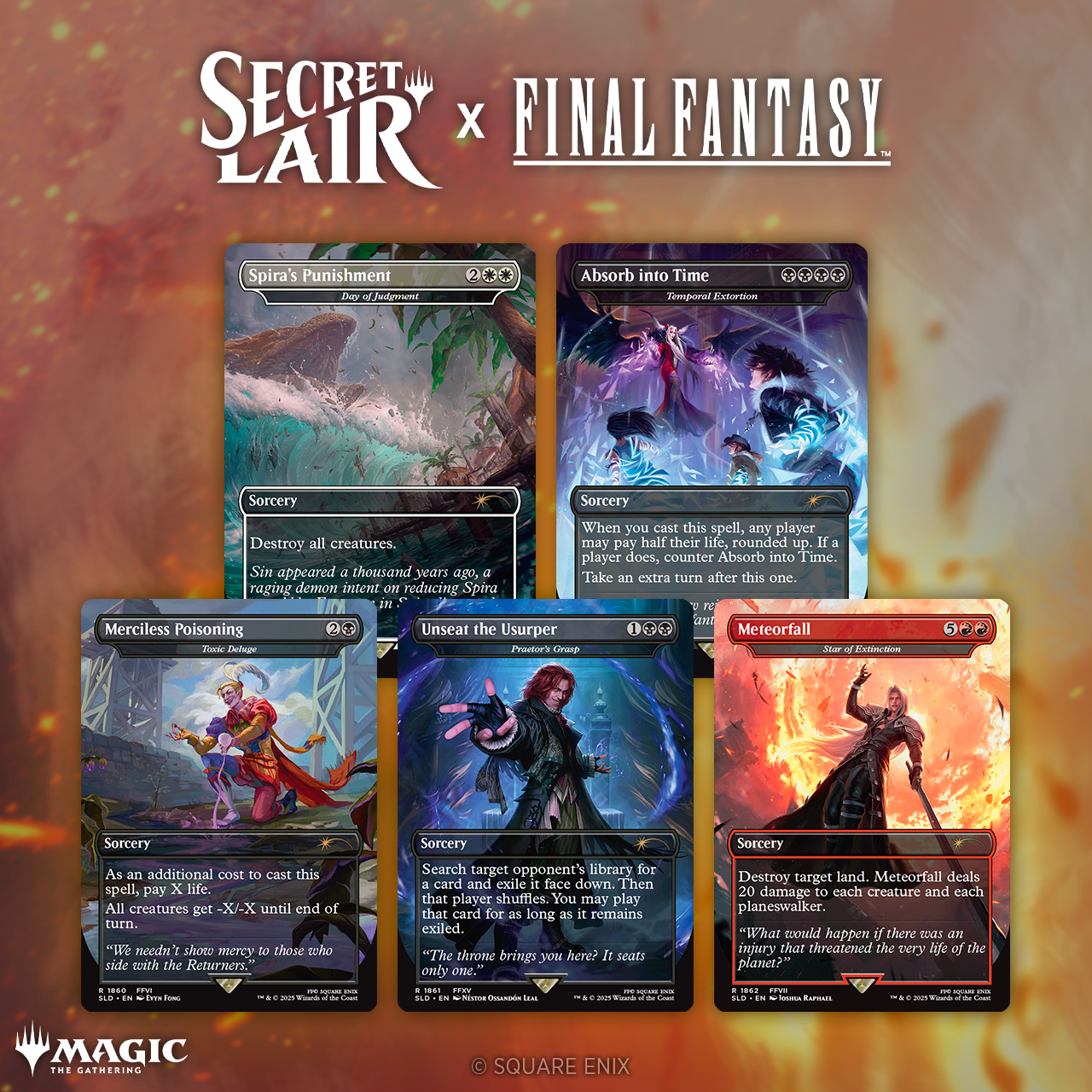 Secret Lair Drop Secret Lair x FINAL FANTASY Game Over
