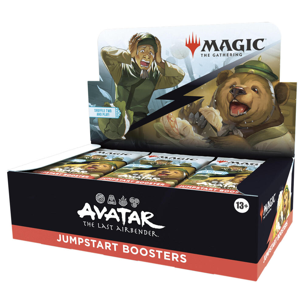Avatar The Last Airbender Jumpstart Booster Box Case