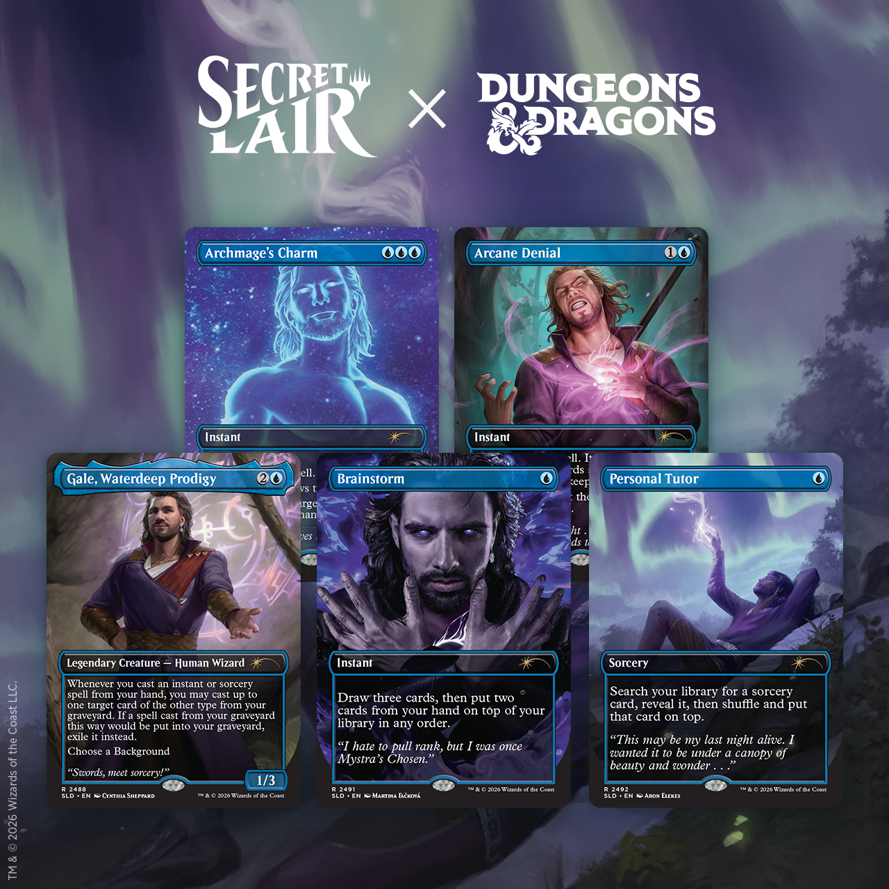 Secret Lair Drop Dungeons & Dragons Gales Ambition