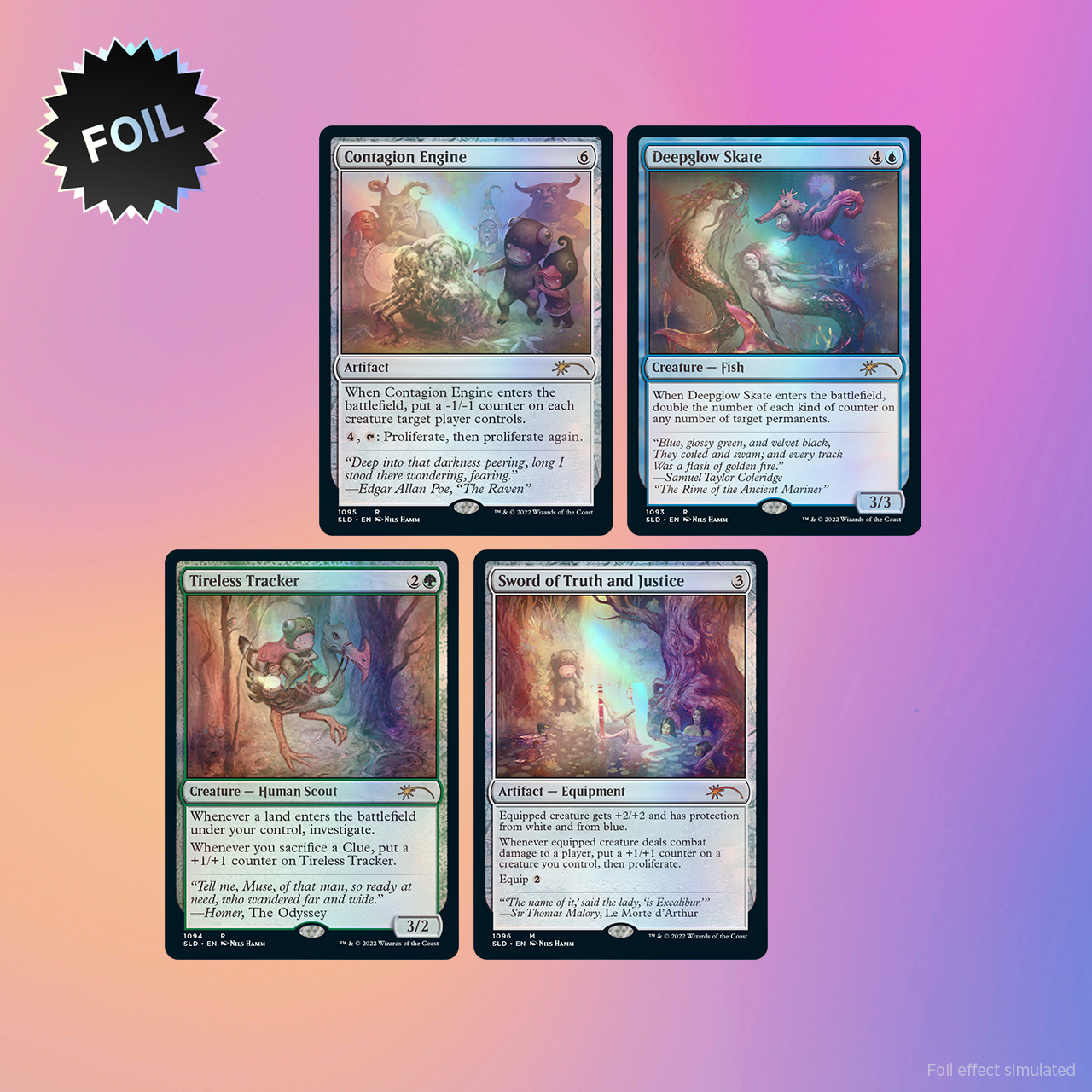Secret Lair Drop Artist Series Nils Hamm Foil