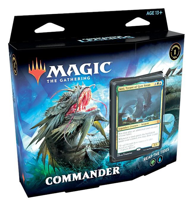 Commander Legends Commander Deck Reap the Tides