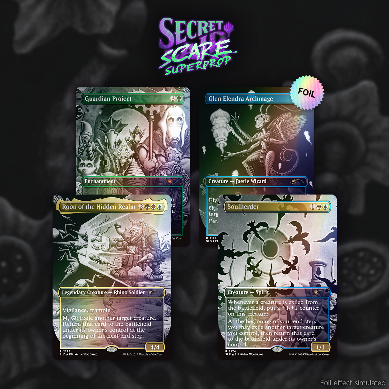 Secret Lair Drop Dreaming Darkly Foil