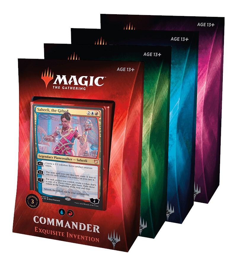 Commander 2018 Commander Decks Set of 4