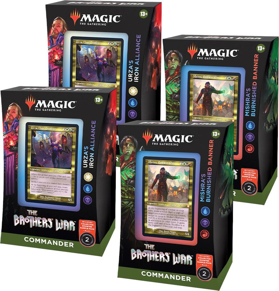 The Brothers' War Commander Deck Display