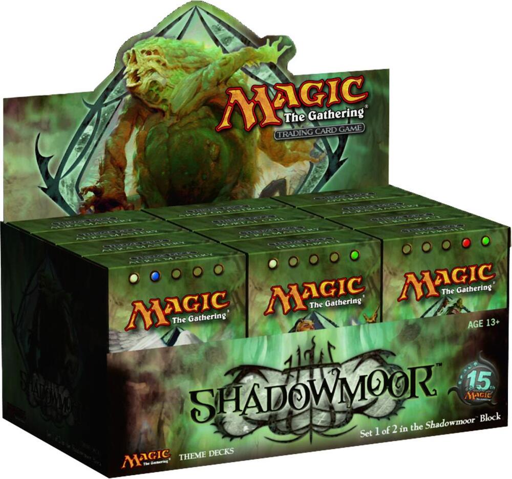 Shadowmoor Theme Deck Display