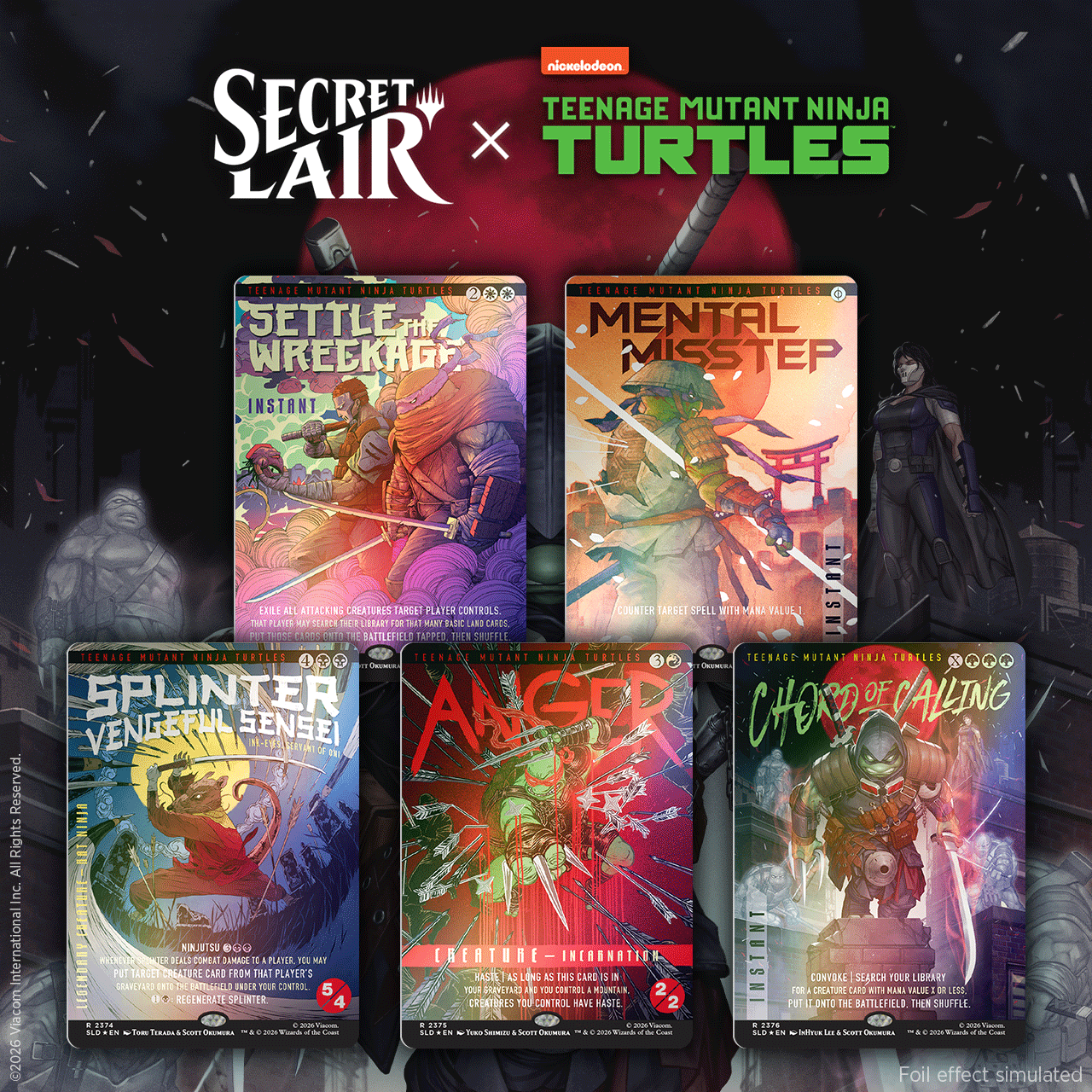 Secret Lair Drop Teenage Mutant Ninja Turtles The Last Ronin Foil