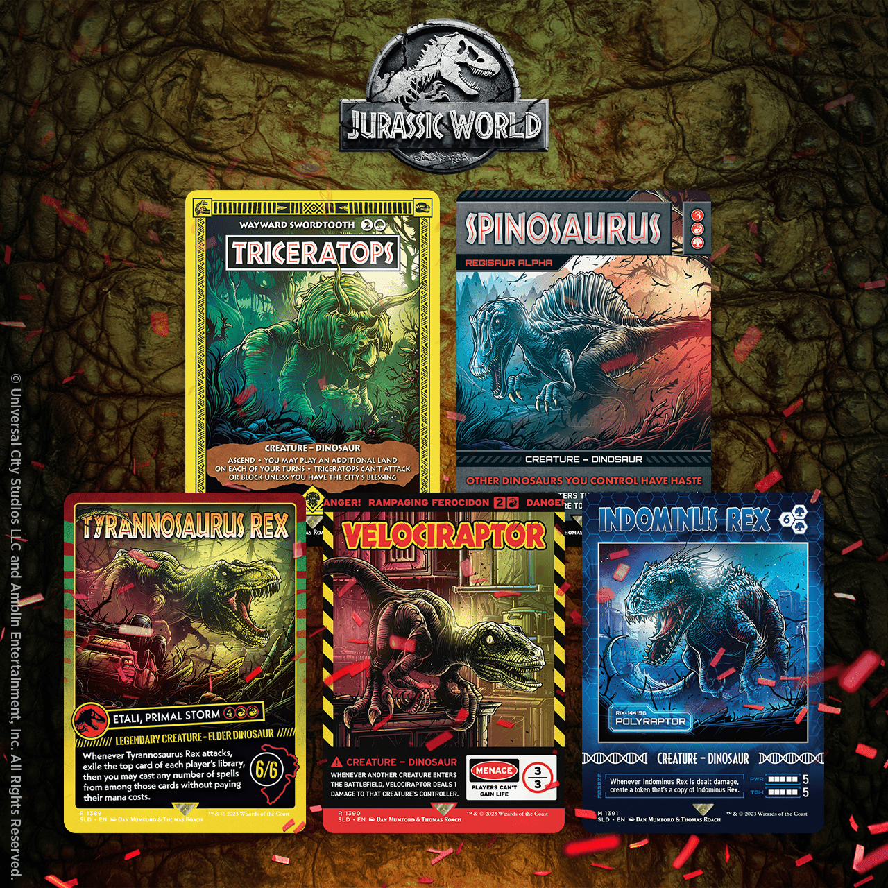 Secret Lair Drop Secret Lair x Jurassic World Life Breaks Free