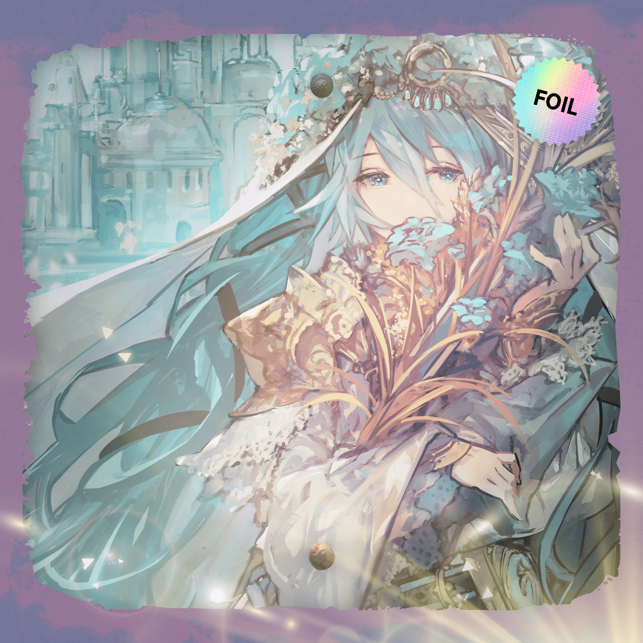 Secret Lair Drop Secret Lair x Hatsune Miku Electric Entourage English Rainbow Foil